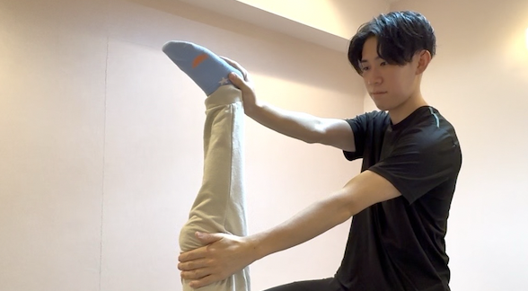 ストレッチ施術のイメージ